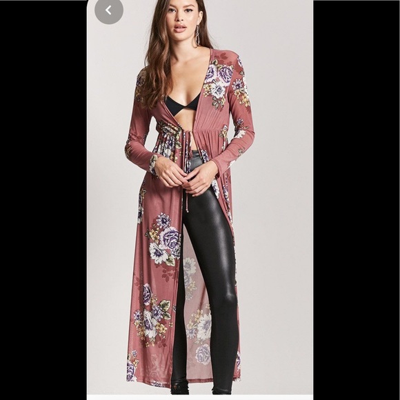 Forever 21 hobo  long shirt size small - Picture 3 of 5